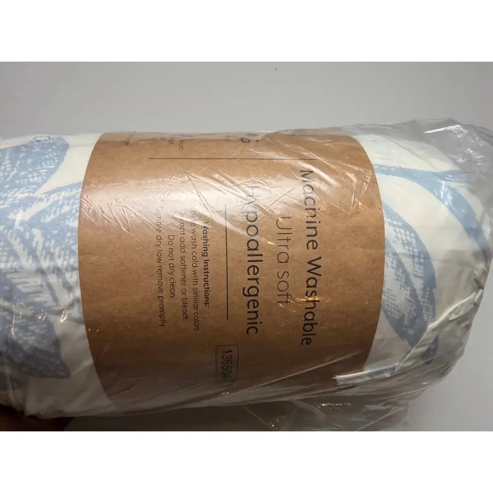 garden pattern 3-piece duvet cover set King /Cal King